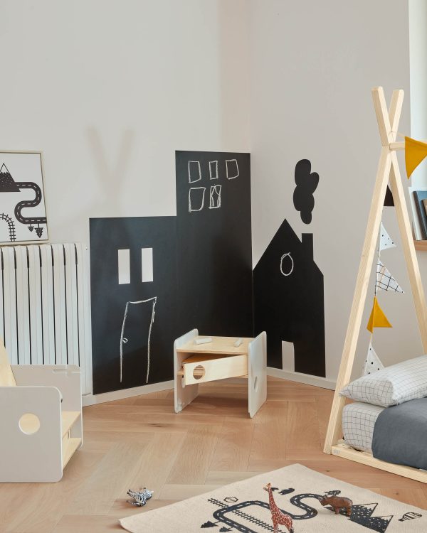 Настенная наклейка Nisi в виде зданий 115 x 145 см — изображение 4