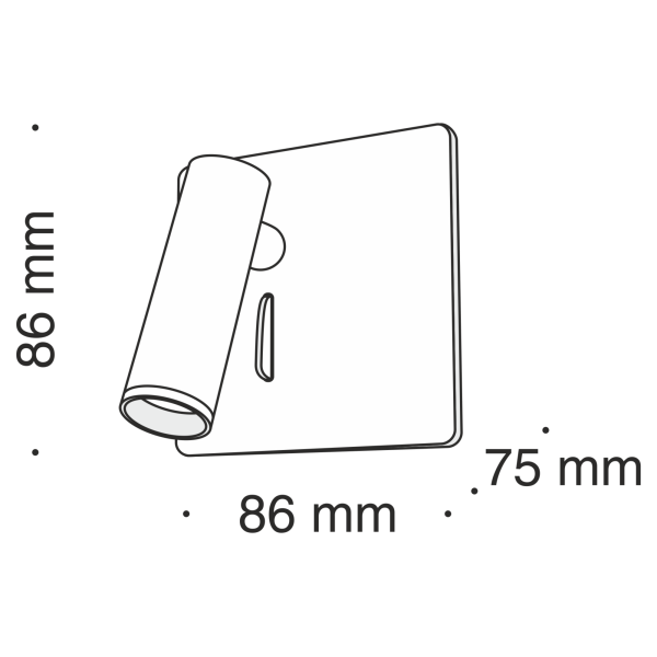 Настенный светильник (бра) Technical C040WL-L3N3K — изображение 4