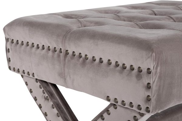 Neil BG Банкетка велюр бежевый 65*50*49см — изображение 3