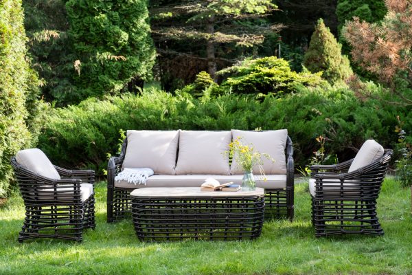 "Ницца" лаунж-зона из искусственного ротанга