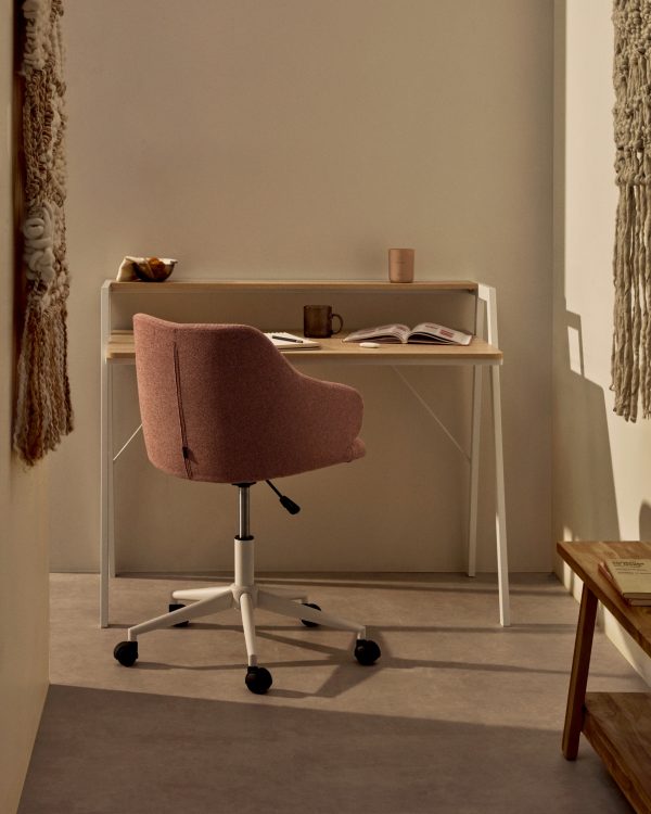 Офисное кресло Einara розовое — изображение 2