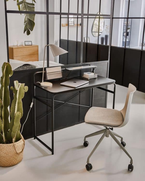 Письменный стол Foreman 98 x 48 черный — изображение 2