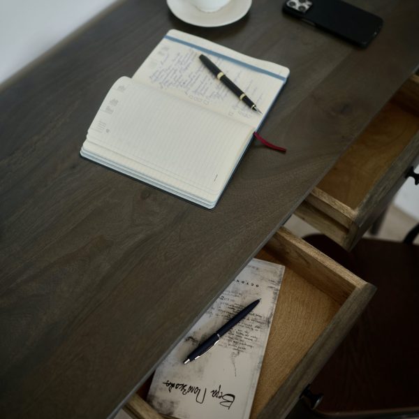 Письменный стол из массива, ПАТР ГРЭЙ — изображение 5