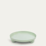 Поднос Charisse металлический зеленый