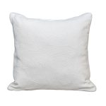 Подушка декоративная с кантом белая 283010 45*45см