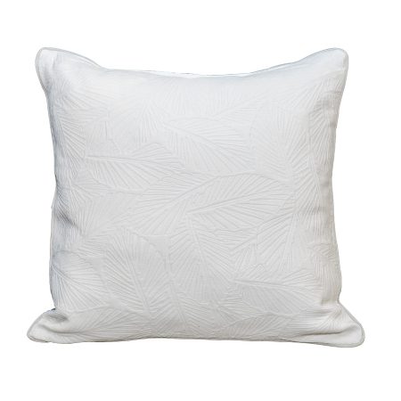 Подушка декоративная с кантом белая 283010 45*45см