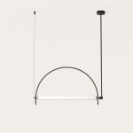 Подвесной светильник Arc черный