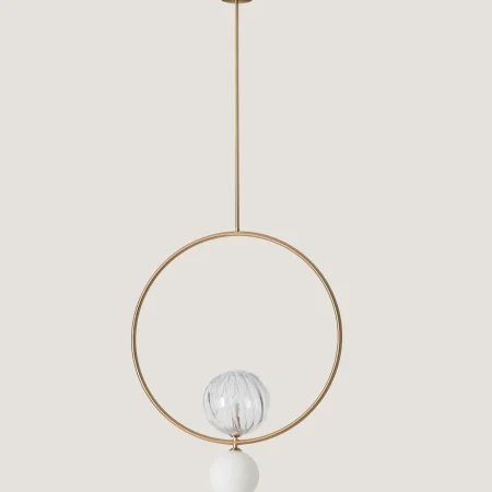 Подвесной светильник Level золотой 80 см