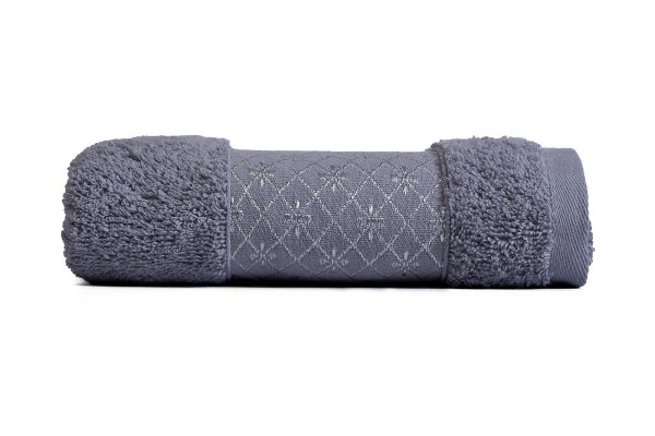 Полотенце махровое 50*90 Венера серое — изображение 2