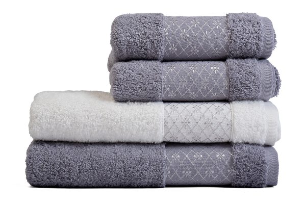 Полотенце махровое 50*90 Венера серое — изображение 4