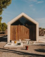 Приставной столик Mesquida из зеленого терраццо Ø 39 — изображение 2