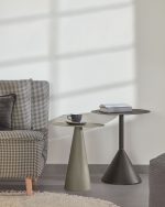 Приставной столик Shirel Ø 40 cm зеленый — изображение 2