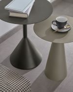 Приставной столик Shirel Ø 40 cm зеленый — изображение 3