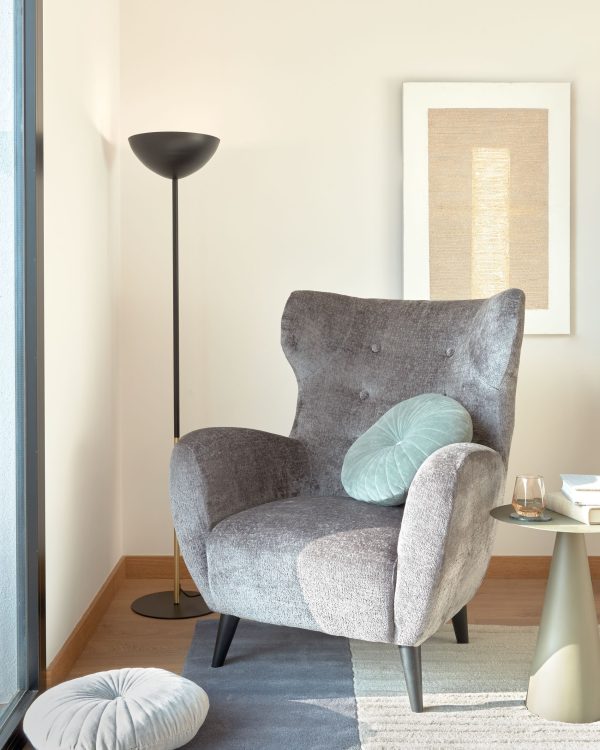 Приставной столик Shirel Ø 40 cm зеленый — изображение 4