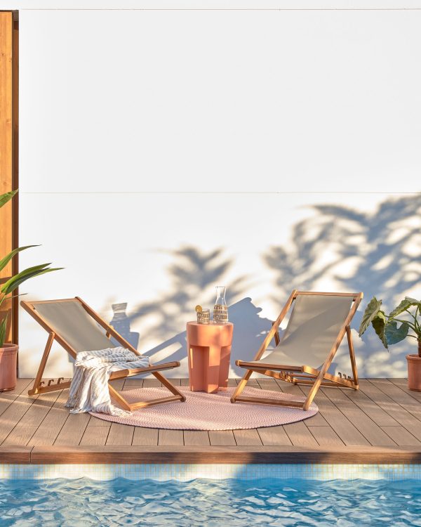 Приставной столик Vilena из терракоты Ø 33 см — изображение 3