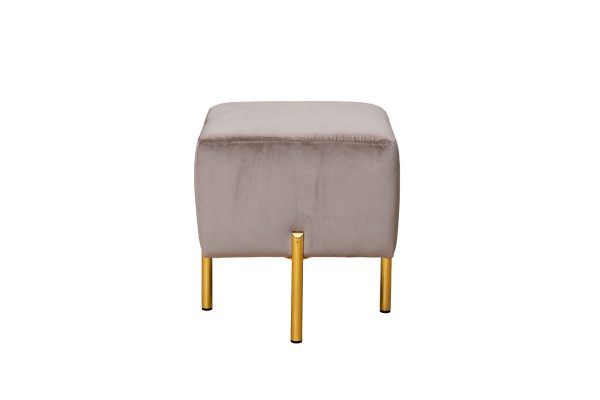 puf-mario-velvet-sv.bezhevyj-velv-sbeg-424244sm-1 Пуф Mario вельвет св.бежевый Velv SBEG 42*42*44см — изображение 2