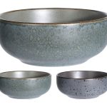 Q75600340 Салатник керамический серый 600 мл цвета ассорти (2)