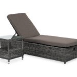 "Рим" комплект шезлонг со столиком