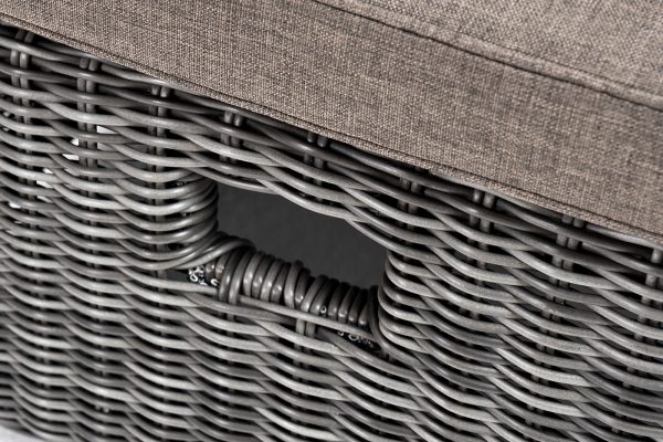 "Рим" комплект шезлонг со столиком, цвет графит — изображение 5