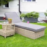 "Рим" комплект шезлонг со столиком