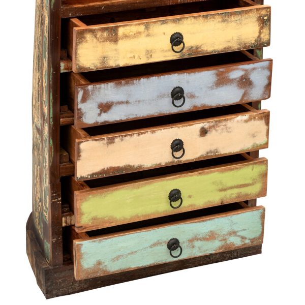 САГАР, стеллаж лофт, массив, 5 ящиков — изображение 5