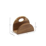 Салфетница Sardis из 100% акации FSC и ротанга — изображение 4