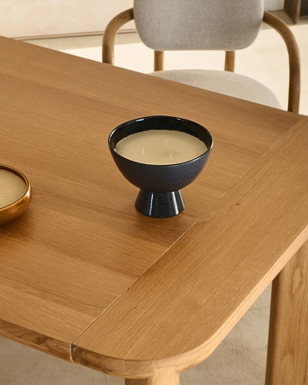 Sapira Керамическая свеча синего цвета Ø 20 см — изображение 4