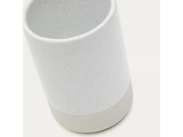 Selis белая керамическая подставка для зубных щеток — изображение 3