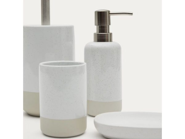 Selis белая керамическая подставка для зубных щеток — изображение 4