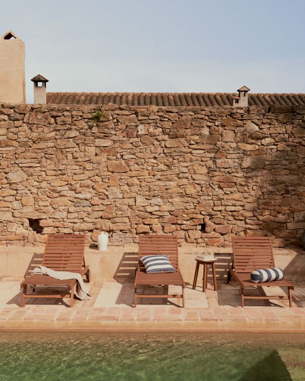 Шезлонг Beila из массива эвкалипта — изображение 3