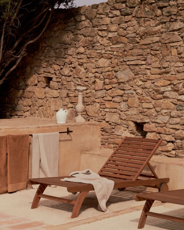 Шезлонг Beila из массива эвкалипта — изображение 4