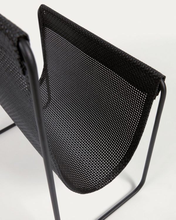 Siana Подставка для журналов из черного металла — изображение 4