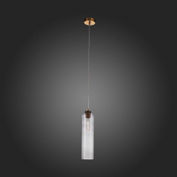 sl1145.343.01-svetilnik-podvesnoj-st-luce-latundymchatyj-e27-160w-callana-1 SL1145.343.01 Светильник подвесной ST-Luce Латунь/Дымчатый E27 1*60W CALLANA — изображение 2
