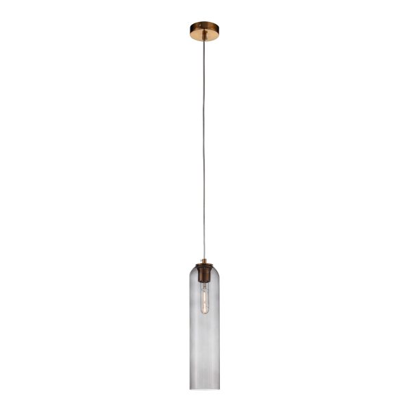 sl1145.343.01-svetilnik-podvesnoj-st-luce-latundymchatyj-e27-160w-callana-2 SL1145.343.01 Светильник подвесной ST-Luce Латунь/Дымчатый E27 1*60W CALLANA — изображение 3