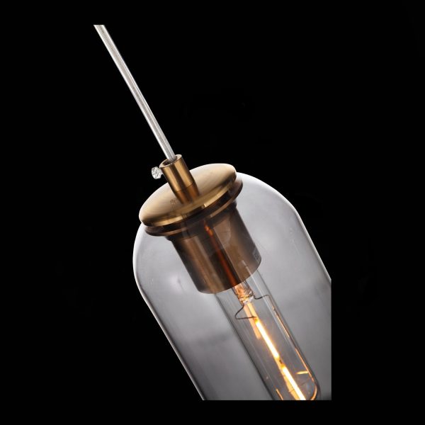 sl1145.343.01-svetilnik-podvesnoj-st-luce-latundymchatyj-e27-160w-callana-3 SL1145.343.01 Светильник подвесной ST-Luce Латунь/Дымчатый E27 1*60W CALLANA — изображение 4