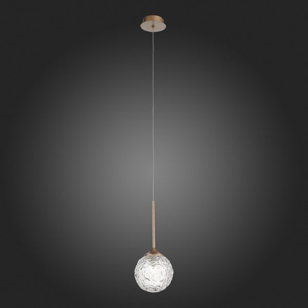 SL1152.203.01 Подвес ST-Luce Золотистый/Прозрачный G9 LED 1*5W ARCOBALINO — изображение 2