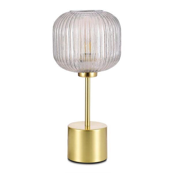 sl1154.314.01-prikrovatnaja-lampa-st-luce-latunkonjachnyj-e27-160w-gran-1 SL1154.314.01 Прикроватная лампа ST-Luce Латунь/Коньячный E27 1*60W GRAN — изображение 2