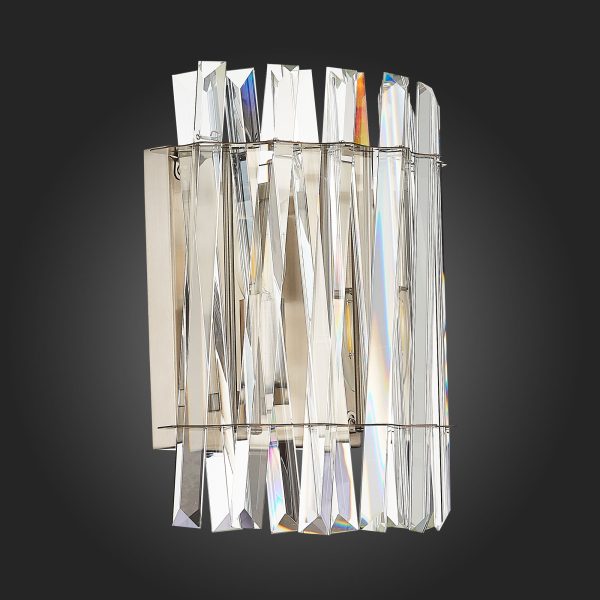 sl1170.101.02-bra-st-luce-nikelprozrachnyj-e14-240w-fabio-4 SL1170.101.02 Бра ST-Luce Никель/Прозрачный E14 2*40W FABIO — изображение 5
