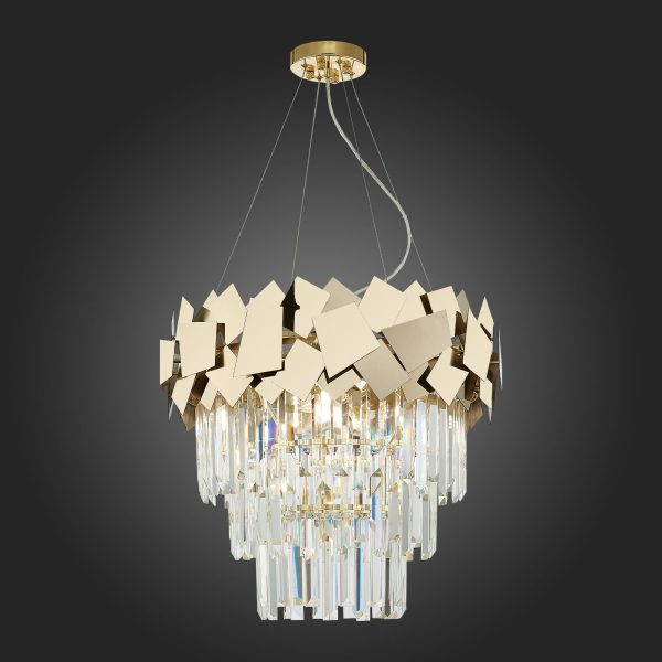 Золотистый E14 6*60W CASERTA