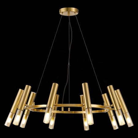 SL1236.203.10 Люстра подвесная ST-Luce Золотистый/Коньячный