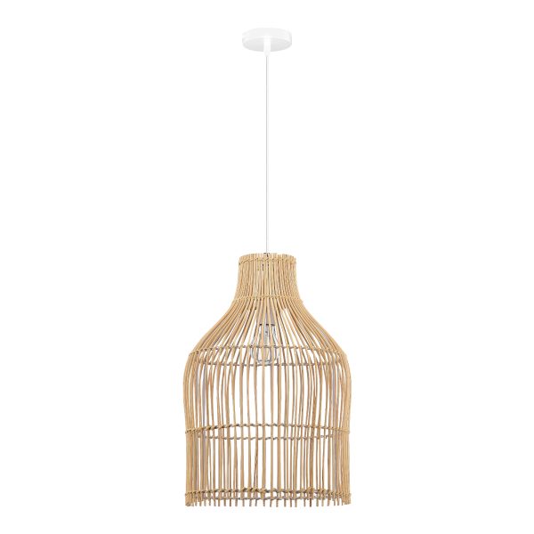 SL1513.523.01 Светильник подвесной ST-Luce Белый/Бежевый E27 1*40W CESTA — изображение 2