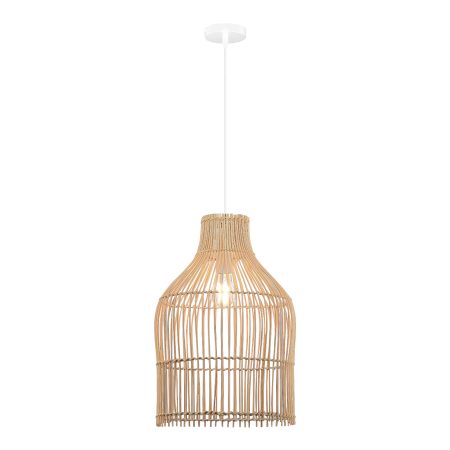 SL1513.523.01 Светильник подвесной ST-Luce Белый/Бежевый E27 1*40W CESTA