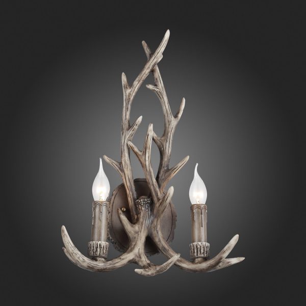 SL154.701.02 Бра ST-Luce Серый E14 2*40W CORNA — изображение 5