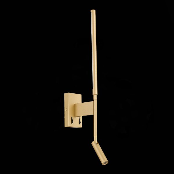 SL1580.201.02 Светильник настенный ST-Luce Матовое золото/Белый LED 2*6+3W 3200K RALIO — изображение 4