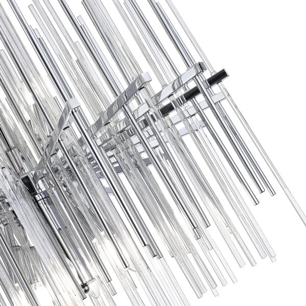 SL1628.103.12 Люстра подвесная ST-Luce Хром/Прозрачный, Хром E14 12*40W TERAMO — изображение 5