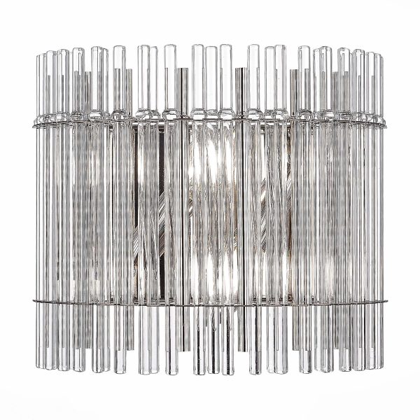 sl1656.101.02-bra-st-luce-nikelprozrachnyj-e14-240w-epica-2 SL1656.101.02 Бра ST-Luce Никель/Прозрачный E14 2*40W EPICA — изображение 3