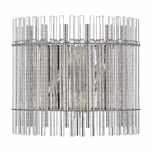 sl1656.101.02-bra-st-luce-nikelprozrachnyj-e14-240w-epica-3 SL1656.101.02 Бра ST-Luce Никель/Прозрачный E14 2*40W EPICA — изображение 4