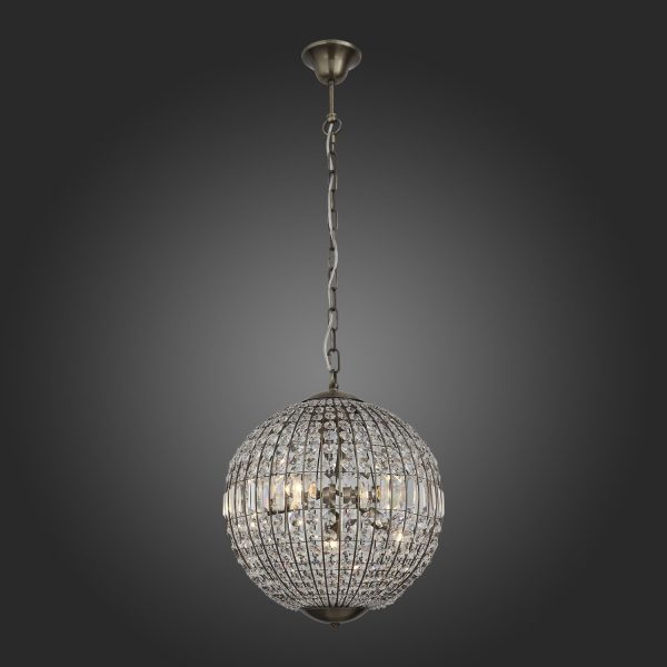 SL226.303.05 Люстра подвесная ST-Luce Бронза/Прозрачный E14 5*40W MONDO — изображение 2