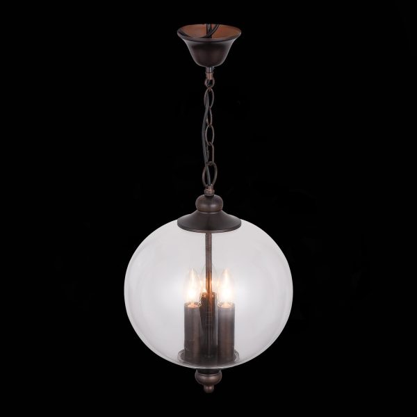 SL362.303.03 Светильник подвесной ST-Luce Черный/Прозрачный E14 3*60W LATERIA — изображение 4