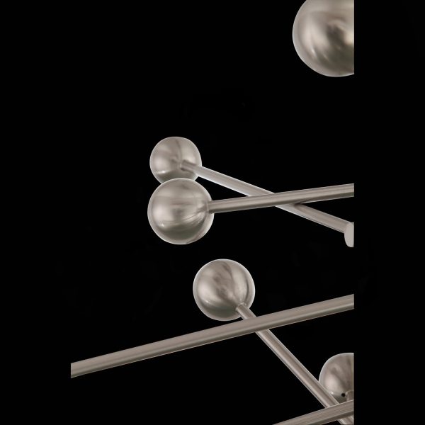 SL377.302.08 Люстра потолочная ST-Luce Никель/Прозрачный LED 8*4,5W 3000K GIACIO — изображение 4